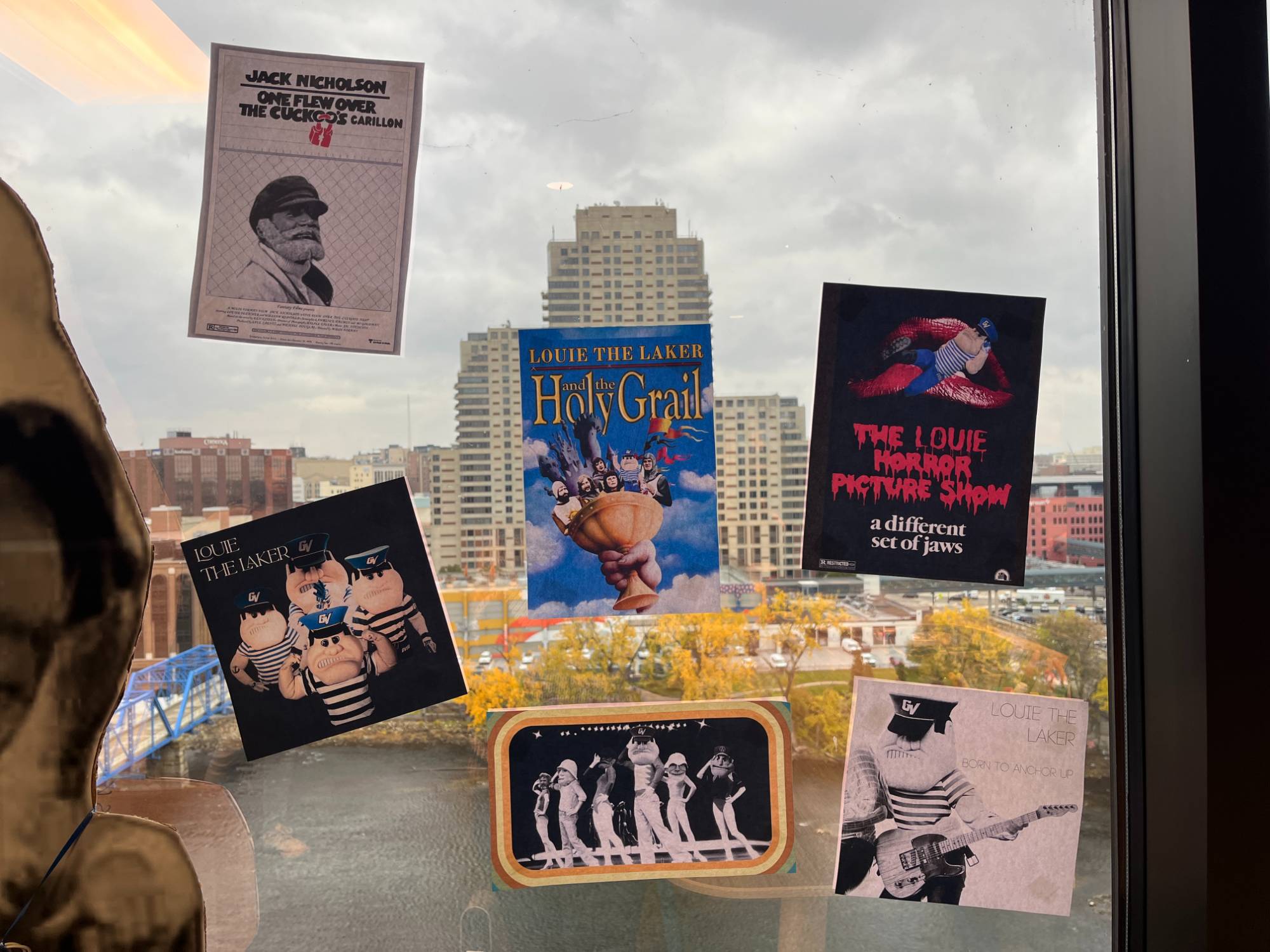 Institutional Advancement Homecoming decoration, Media from 1975